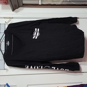 Black Long Sleeve Top